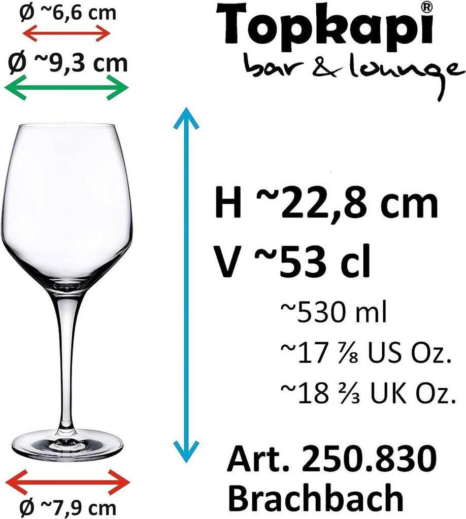 

Топкапи элитный Aperol Spritz Glass Brachbach XL набор из 6 шт Topkapi