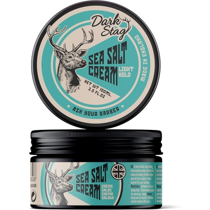 

Крем для укладки волос с морской солью легкой фиксации Dark Stag