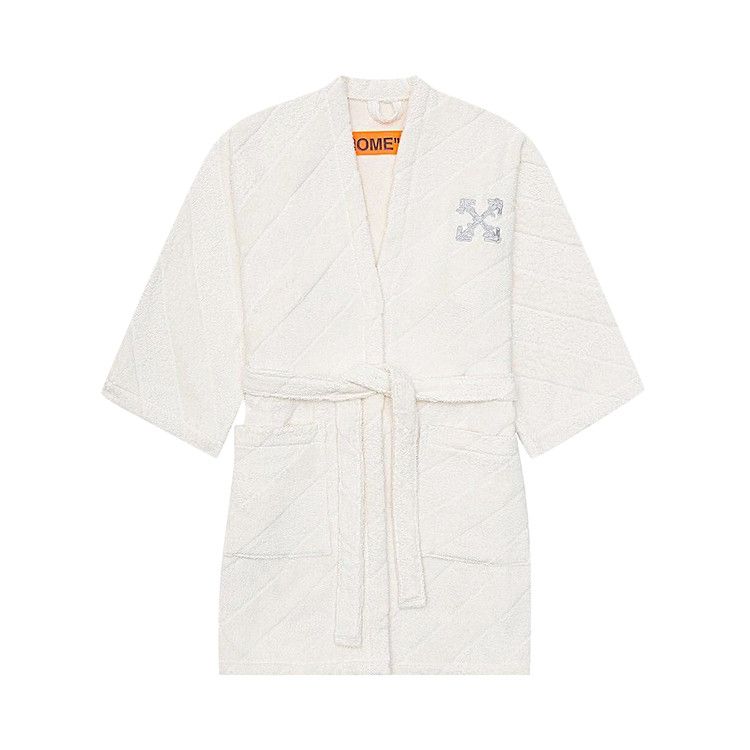 

Куртка Off-White Arrow Leaves Bathrobe, Coconut White