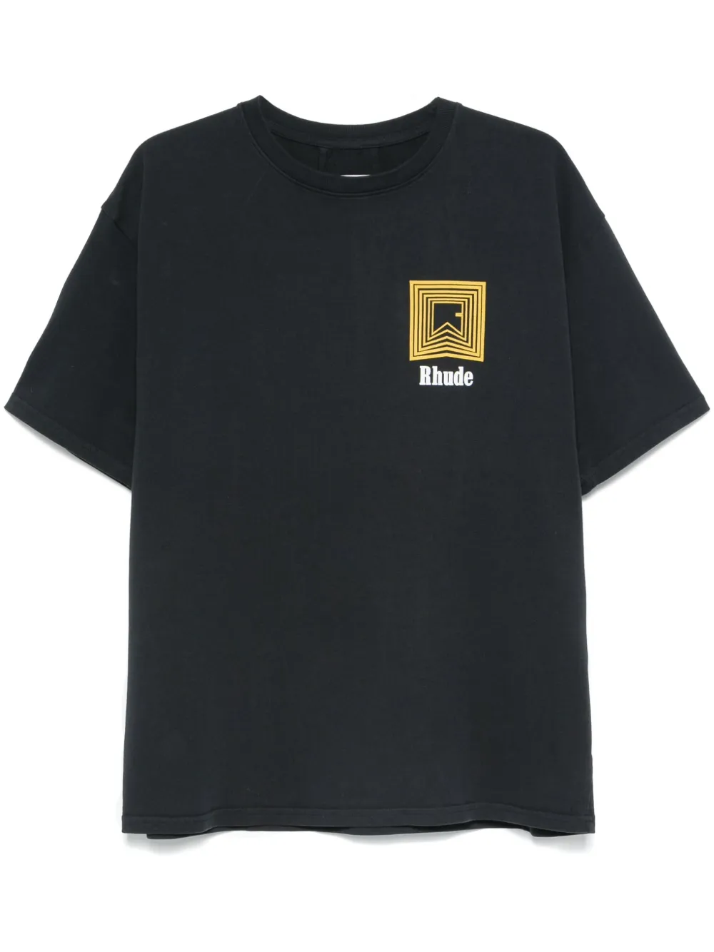 

Футболка с логотипом RHUDE, черный