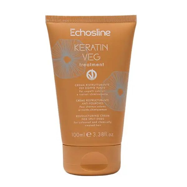 

Крем для секущихся кончиков, 100 мл Echosline Keratin veg
