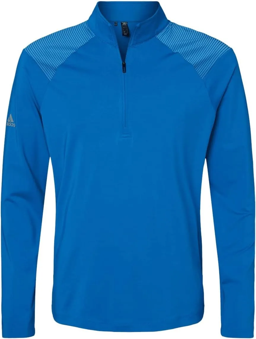 

Adidas Shoulder Stripe Quarter-Zip Pullover с индивидуальной вышивкой