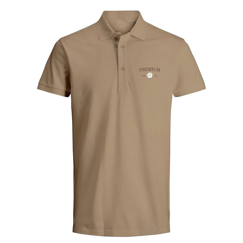 

Поло Jack & Jones Blaalfie, бежевый