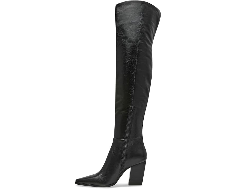 Сапоги женские Steve Madden Bramble высокие с острым носком, черный — фото 4