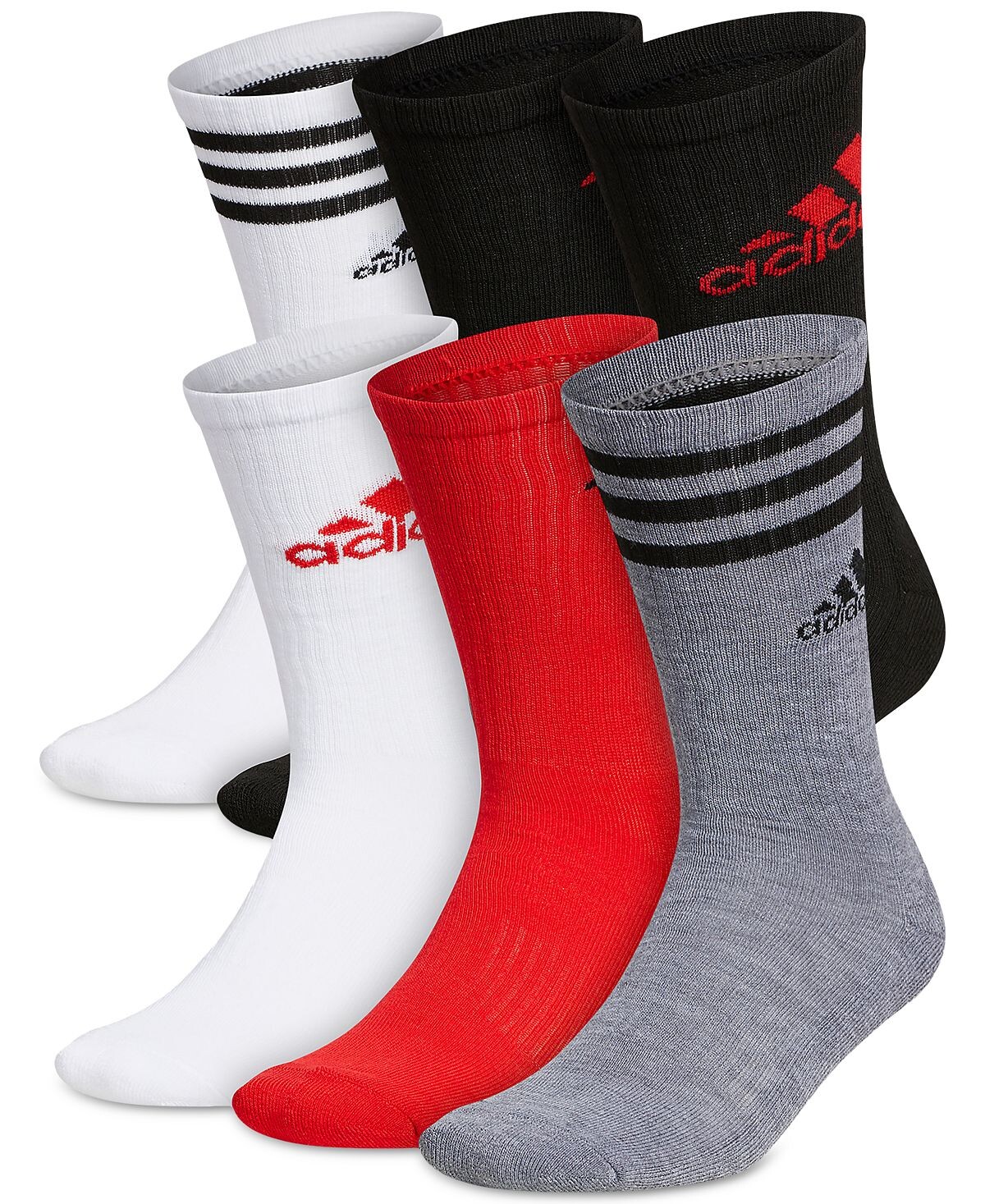 

Мужские спортивные носки смешанного типа с мягкой подкладкой — 6 уп. adidas