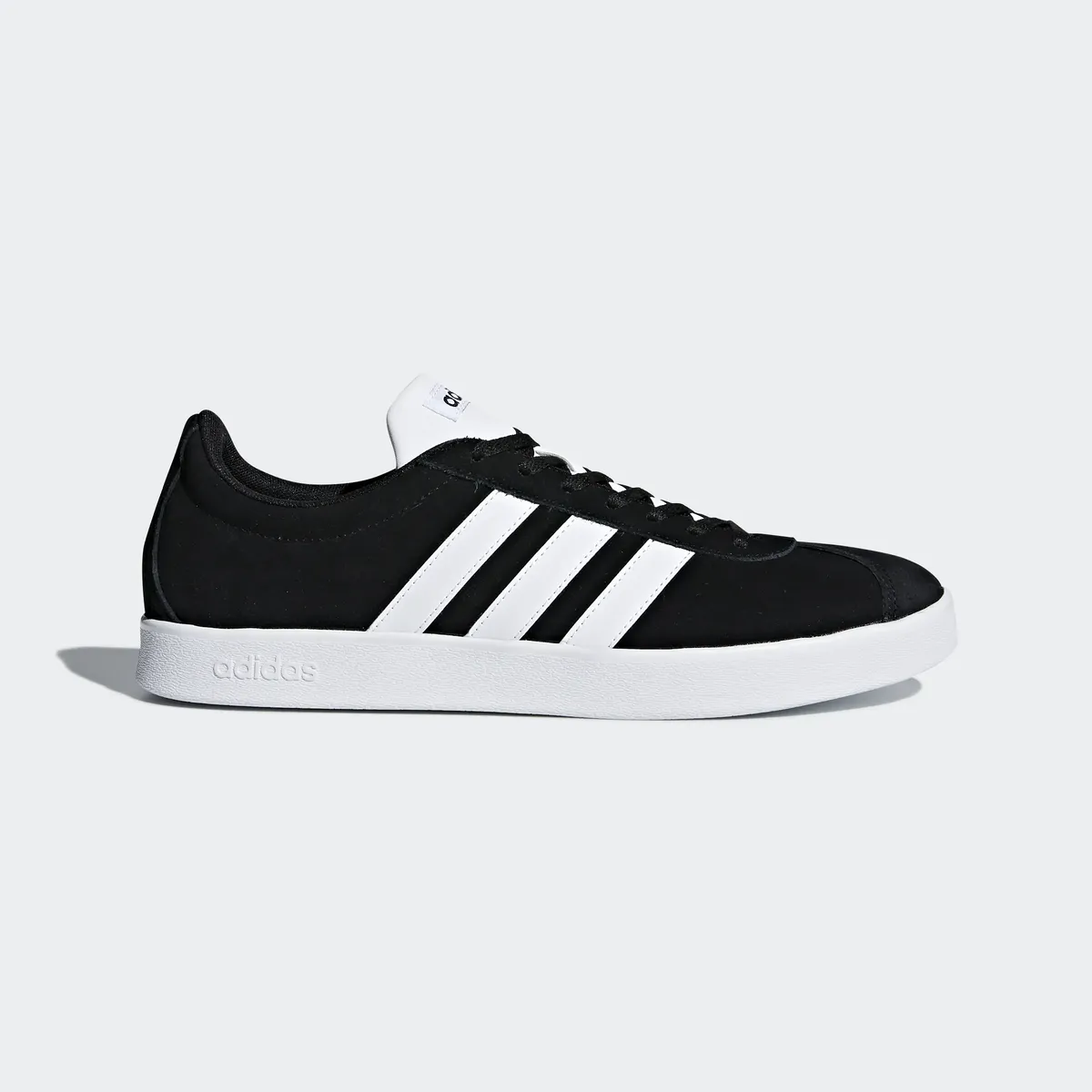 Кроссовки Adidas Sportswear "VL COURT 2.0", дизайн по стопам Adidas Samba, белый — фото 2