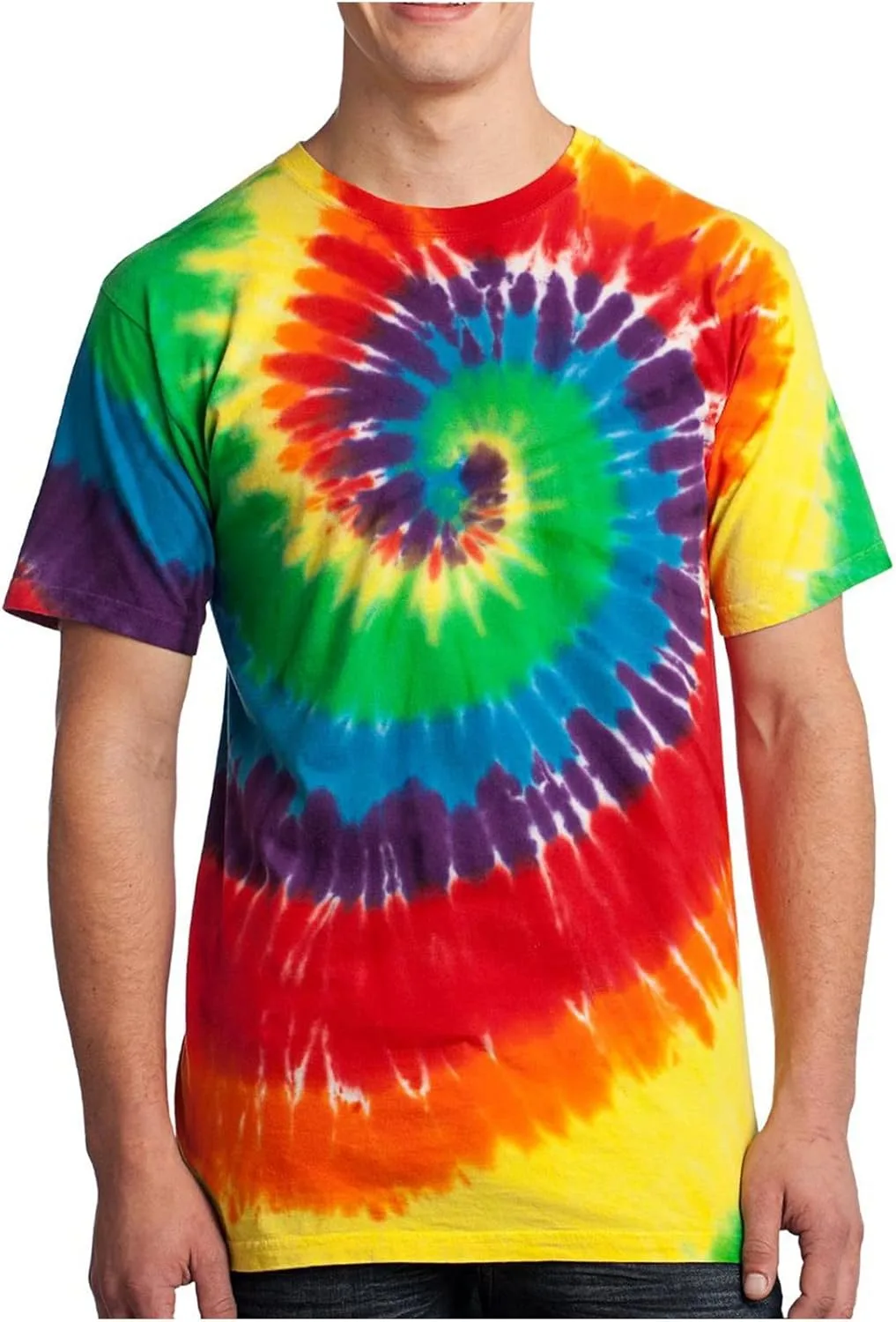 

Ymosrh мужская футболка Hipster Tees Casual, стильная уличная одежда Tie Dye, размеры S-4XL