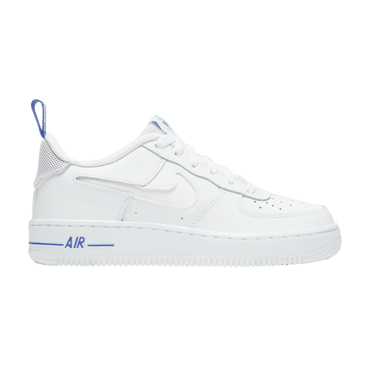 

Кроссовки Nike Air Force 1 '07 LV8 GS 'White Racer Blue', белый