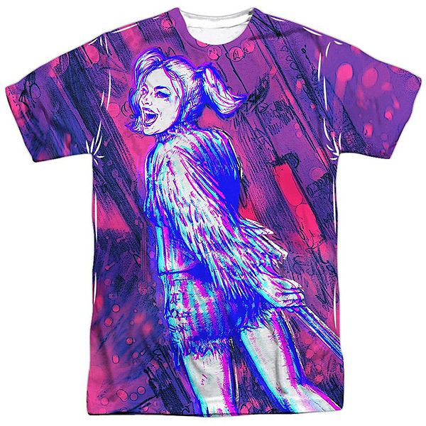 

Футболка с принтом Birds of prey harleys night out Licensed Character