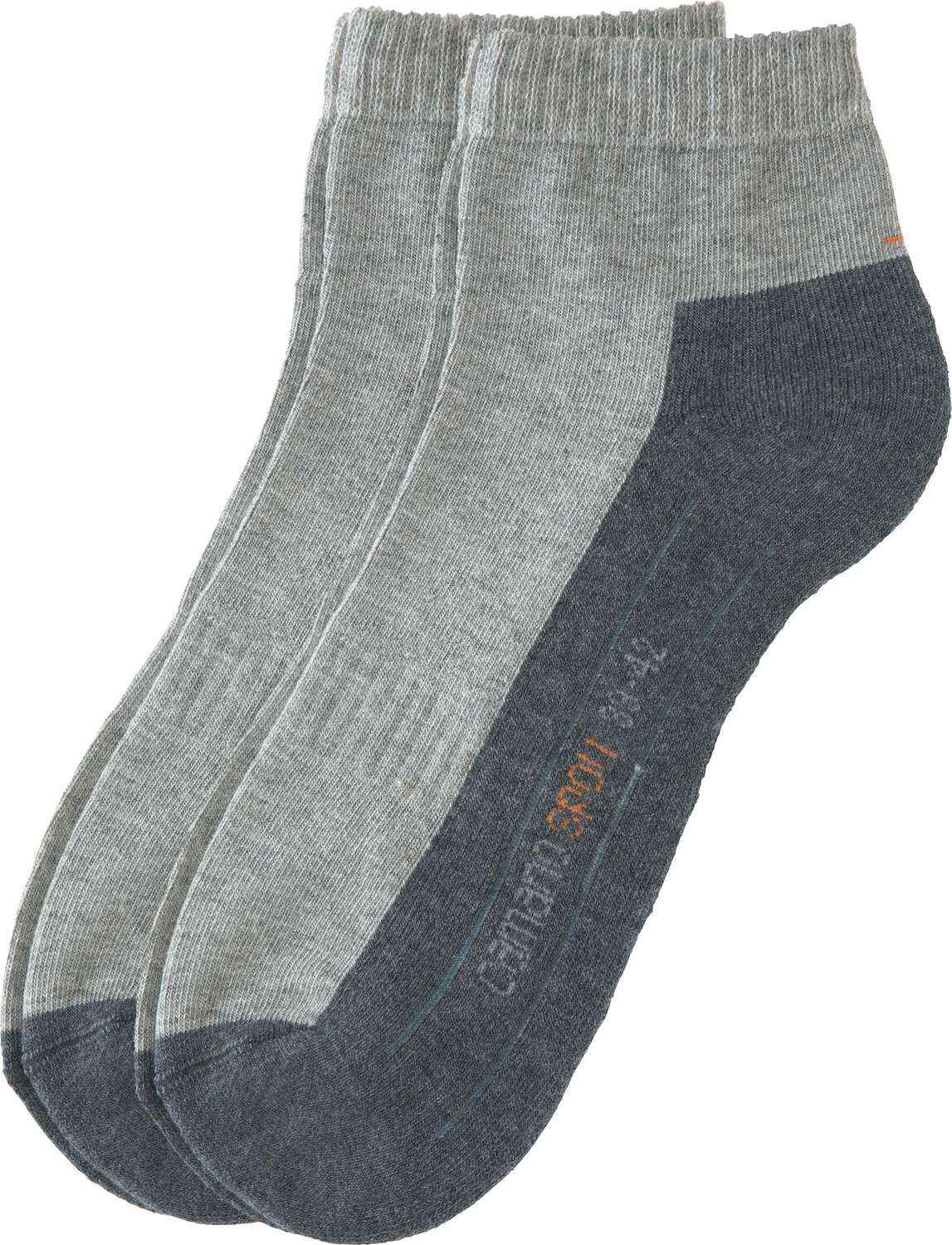 

Носки camano Unisex Sport 2 шт, светло серый
