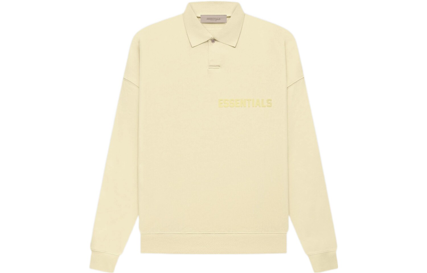 

Рубашка поло мужская Canary Fear Of God Essentials, цвет Canary