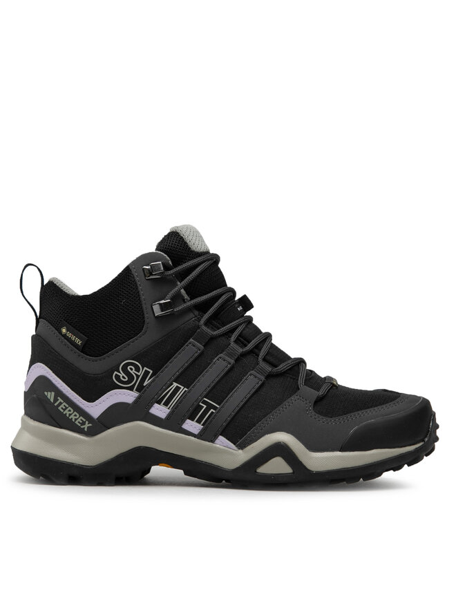 Треккинговые кроссовки Terrex Swift R2 Mid GORE-TEX Hiking Shoes IF7637 Adidas, черный