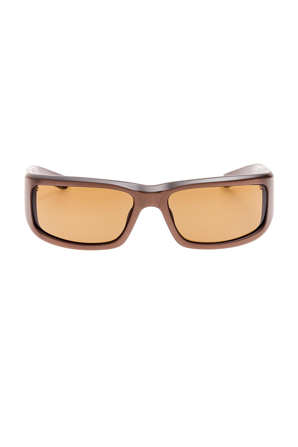 

Солнцезащитные очки Aero Jacquemus, matte metallic bronze, bronze & brown
