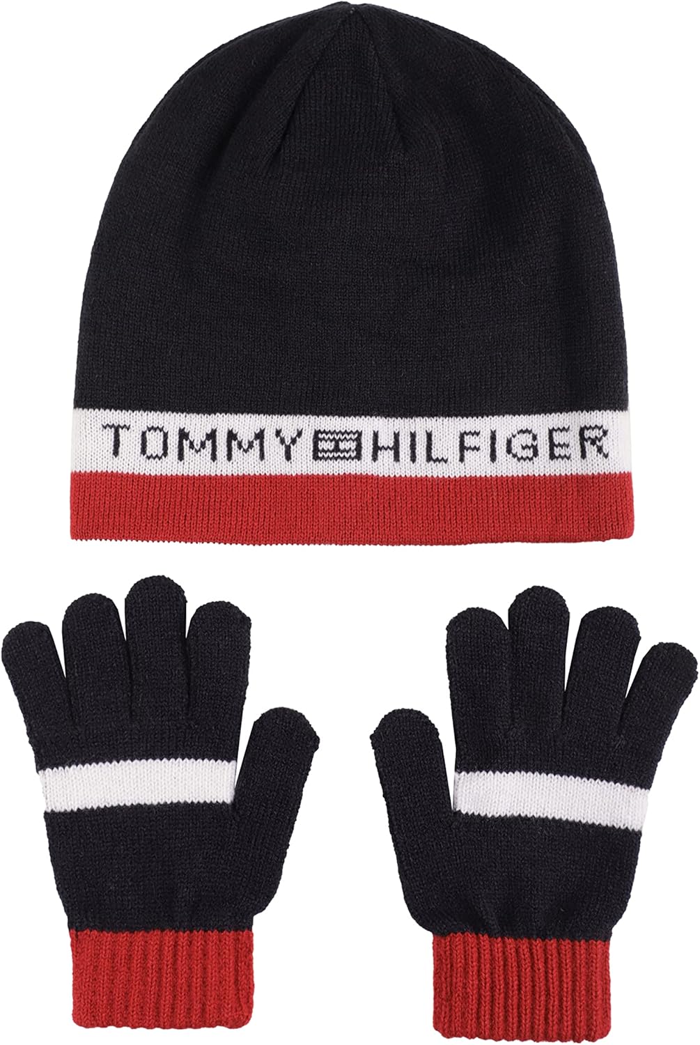 

Комплект двусторонних аксессуаров для холодной погоды от Tommy Hilfiger для мальчиков, Blue