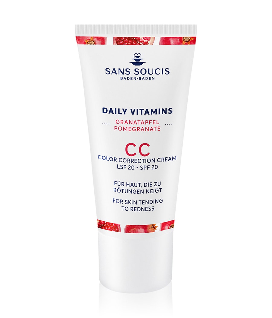 

CC-крем Sans Soucis Daily Vitamins Granatapfel - Rötungen, Transparent, 30 ml