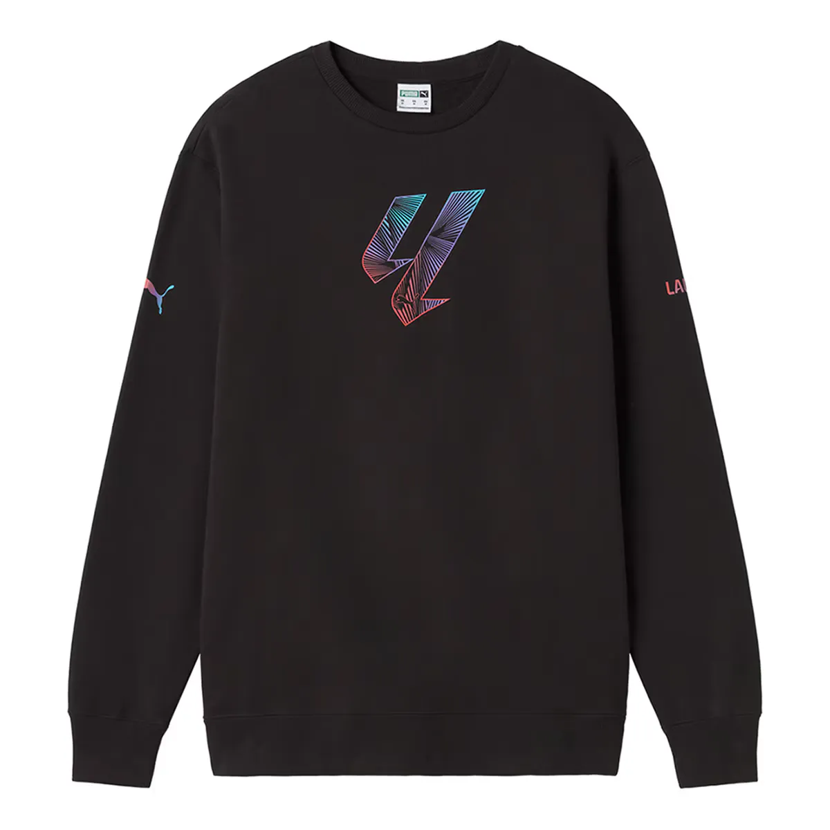 

Мужская толстовка La Liga Graphic Crew Puma, чёрный