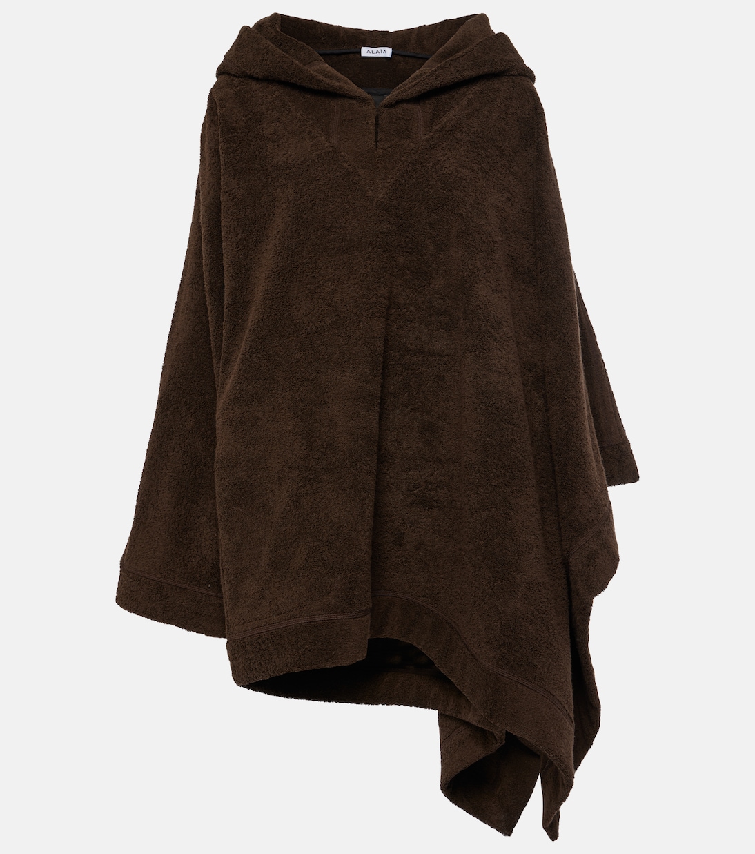 

Хлопковый махровый худи Alaïa, Cafe
