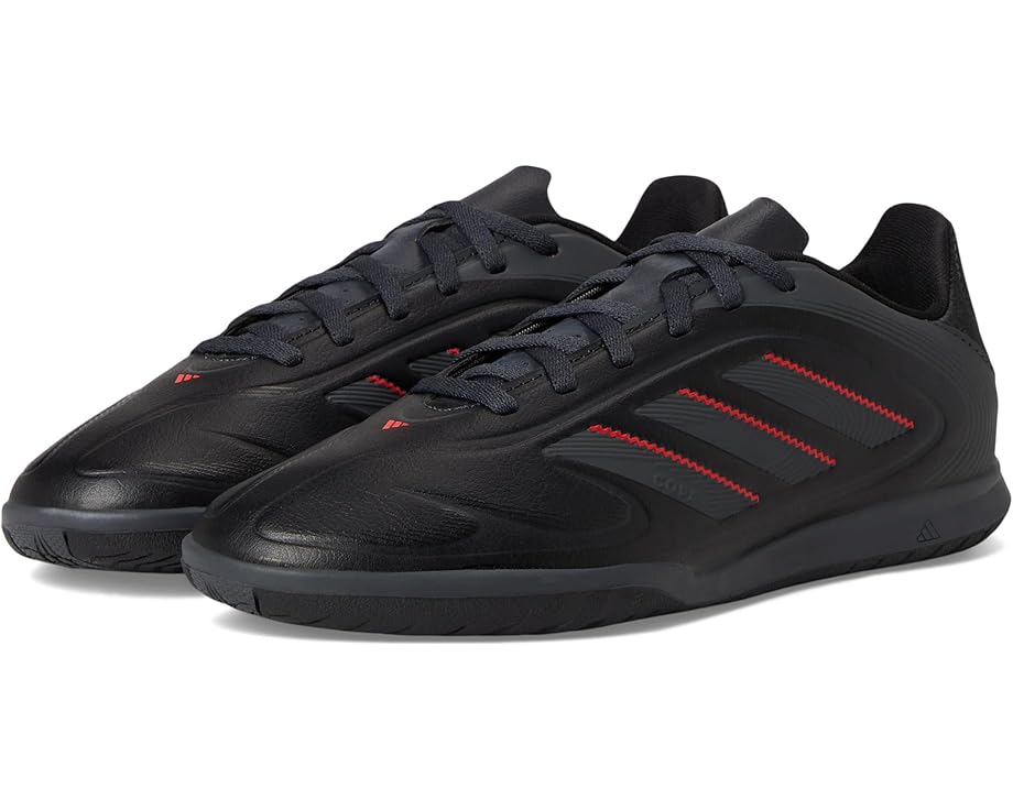 

Кроссовки adidas Kids Copa Pure 3 Club Indoor Soccer Shoes, цвет Black/Carbon/Lucid Red