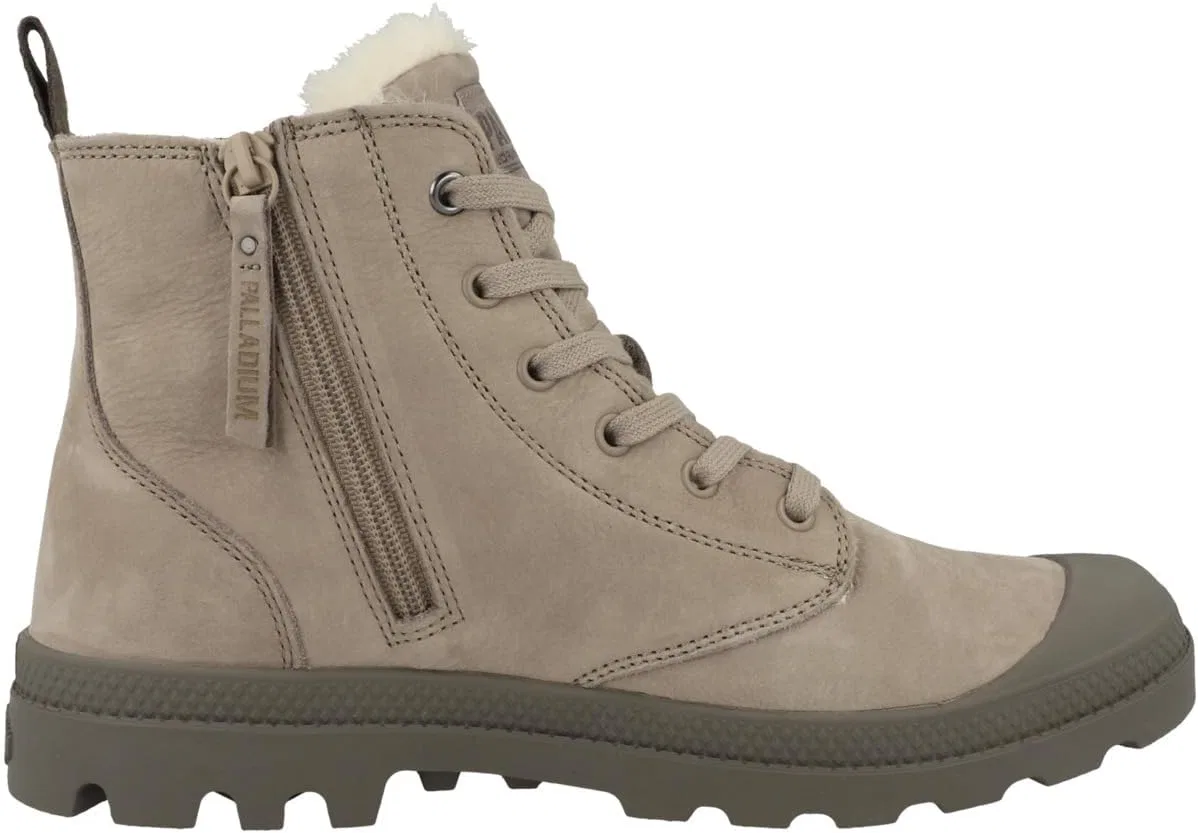 Мужские ботинки Palladium Pampa Hi Zip WL, Beige — фото 3