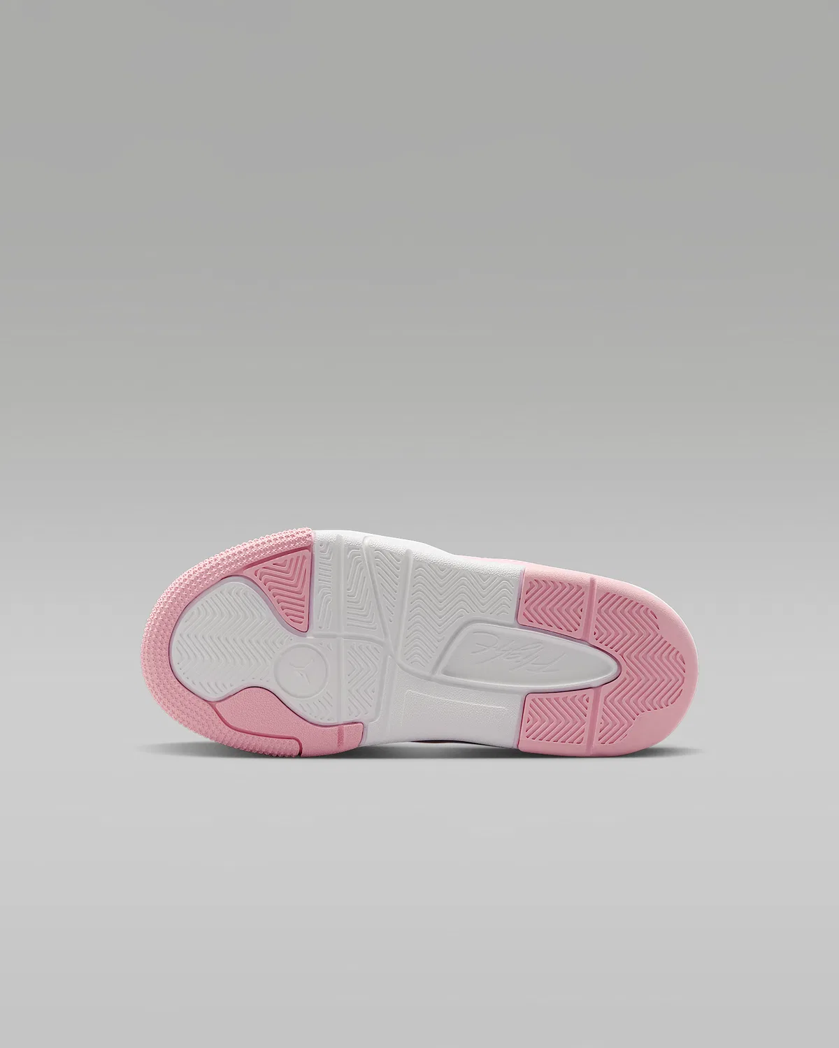 Детские кроссовки Jordan Flight Court, White/Medium Soft Pink — фото 2