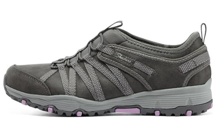 

Женские туфли Seager Lifestyle с низким верхом, темно-серого цвета Skechers, Серый, Женские туфли Seager Lifestyle с низким верхом, темно-серого цвета Skechers