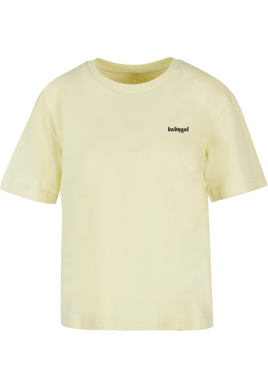 

Футболка Mister Tee Shirt Babygal, цвет light yellow