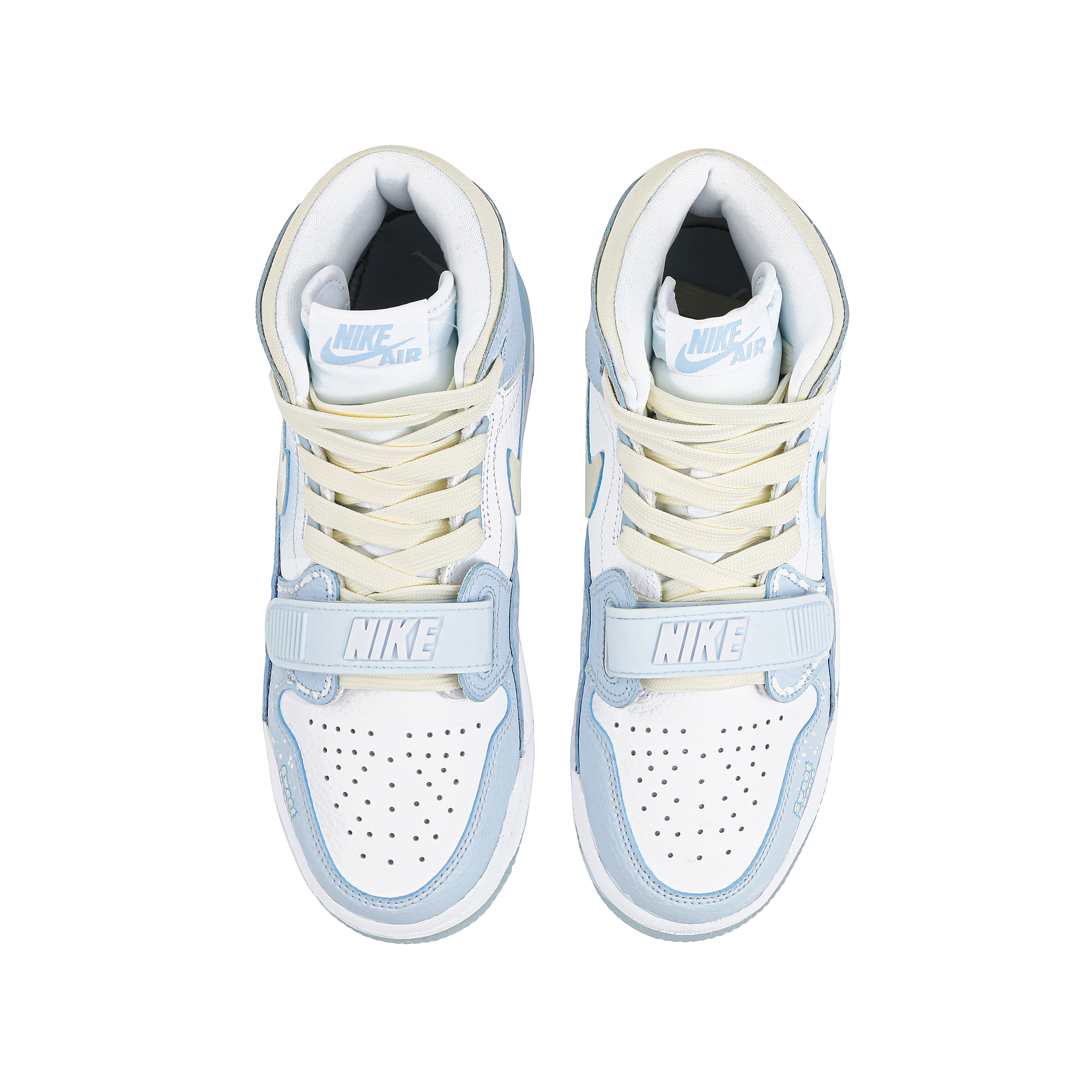 

Кроссовки JORDAN Legacy 312 Vintage Basketball Shoes Women's Mid-Top Blue White