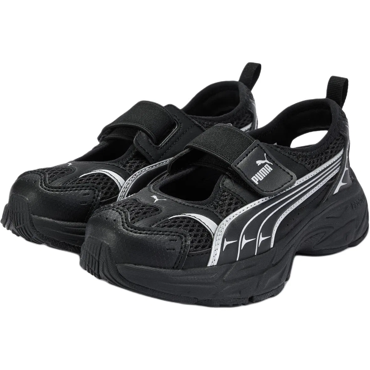 Сандалии Memoria Rebound Support Low top Black Kids' PUMA — фото 4