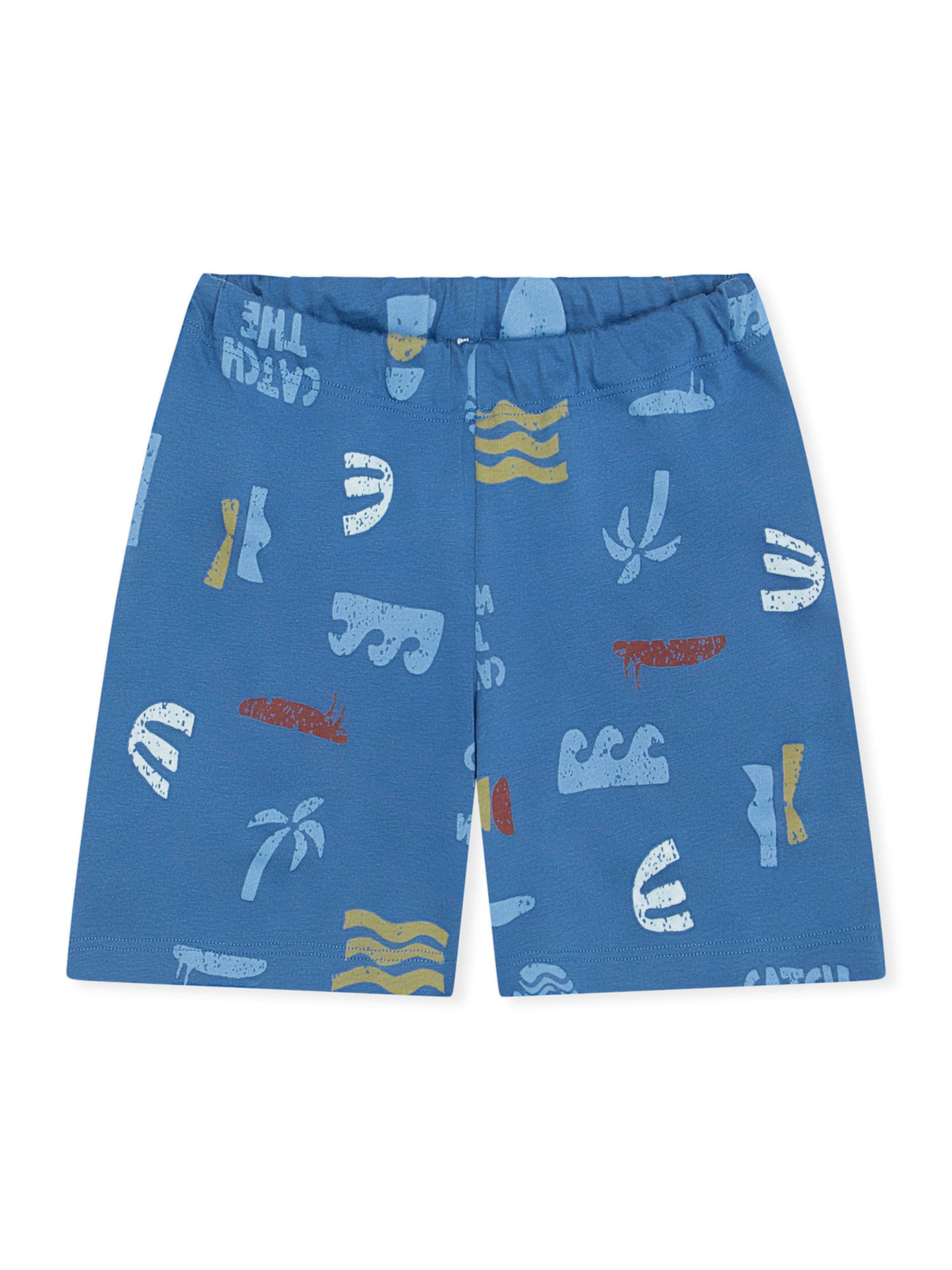 SCHIESSER Пижама 'Kids Nightwear' в синем, охровом цвете — фото 3