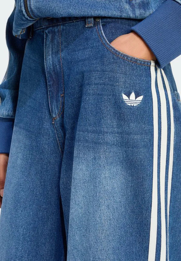 Широкие ноги Adidas Originals, Indigo Denim/Multicolor — фото 3