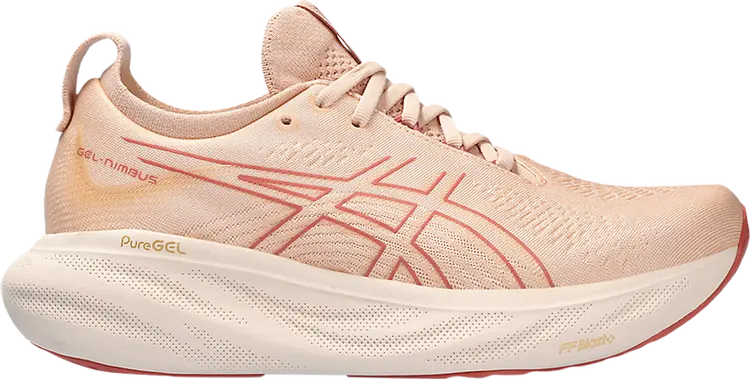 

Кроссовки Wmns Gel Nimbus 25 'Pale Apricot Light Garnet', розовый