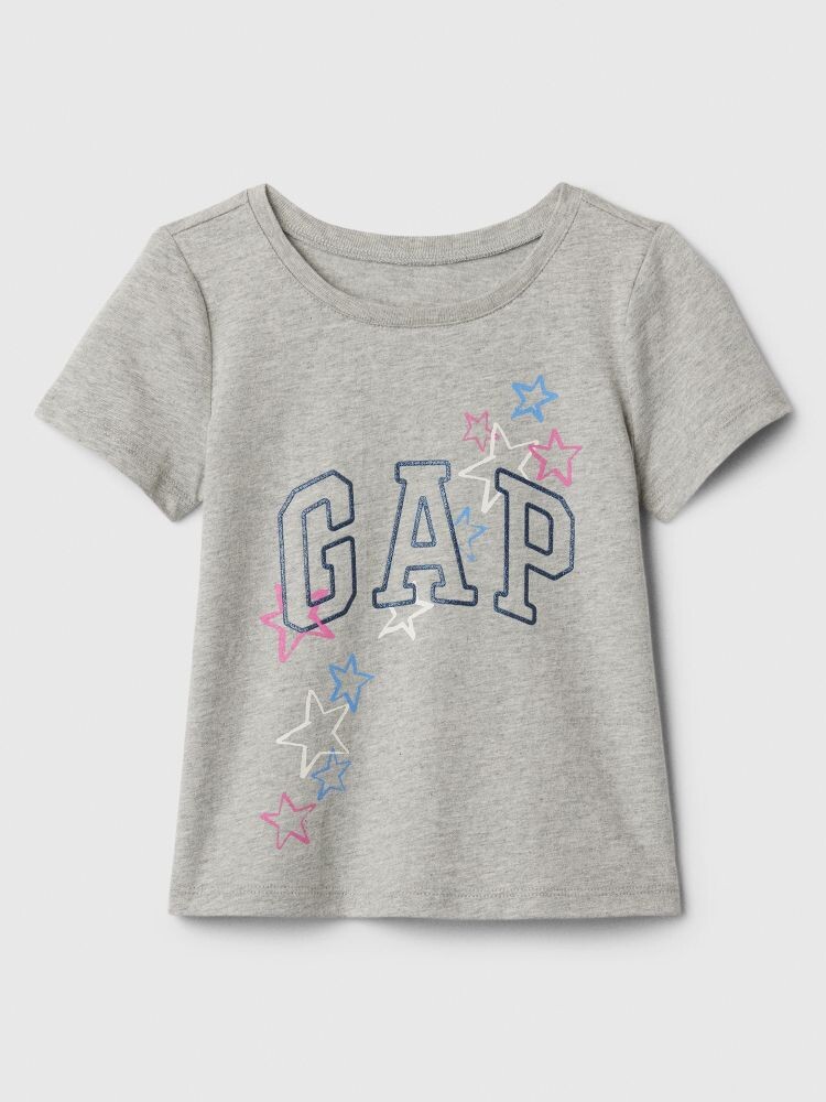 

Футболка с логотипом Gap, серый