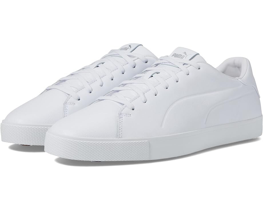 

Кроссовки Puma Fusion Classic Golf Shoes, цвет Puma White/Puma White, Серый, Кроссовки Puma Fusion Classic Golf Shoes, цвет Puma White/Puma White