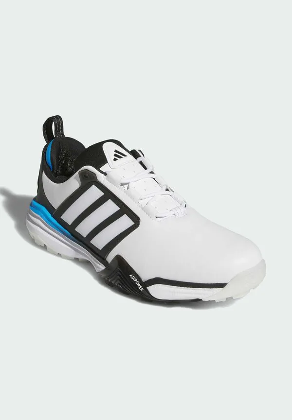 Гольф-Ботинки adipower 26 sl Adidas Golf, Cloud White Core Black Lucid Ray Blue — фото 2