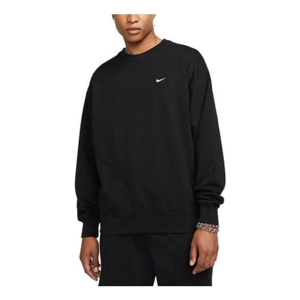 

Толстовка с капюшоном Solo Swoosh с круглым вырезом Nike, черный