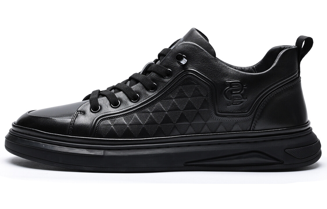 

Кеды CВ°BANNER Skateboard Shoes Men Low-Top Black