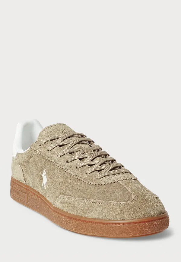 Кроссовки heritage court ii из кожи Polo Ralph Lauren, Dirty Buck/Deckwash White — фото 3
