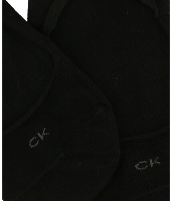 Носки женские Calvin Klein короткие 2 пары, черный — фото 4