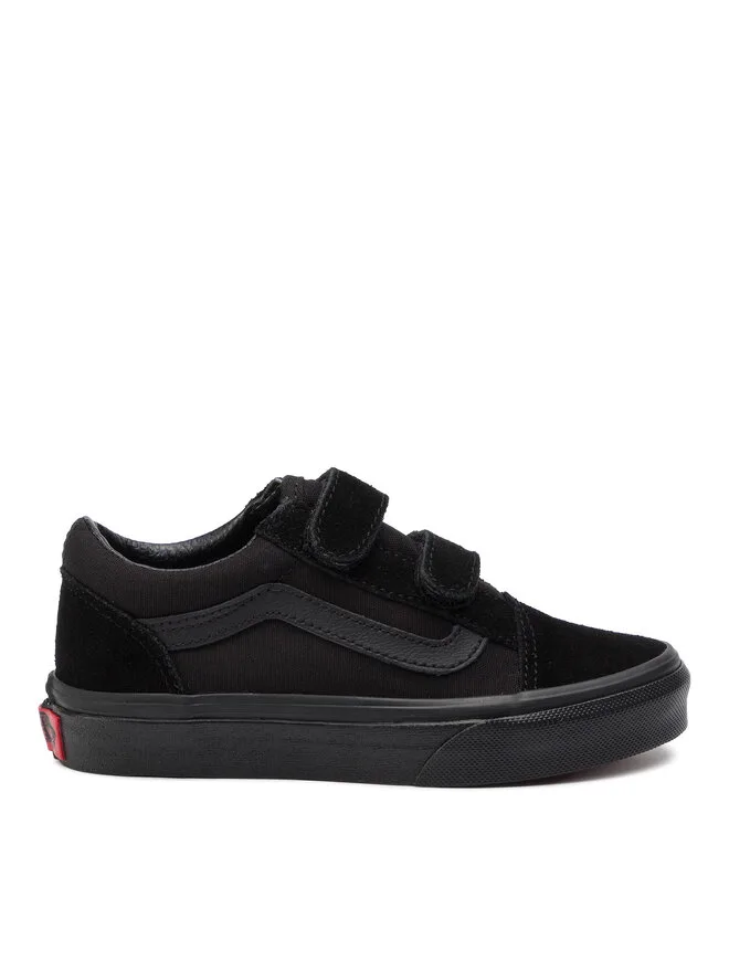Vans Кроссовки Old Skool V VN000VHEENR1 из черной ткани
