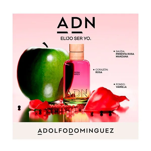 Туалетная вода для женщин ADOLFO DOMINGUEZ Rosa Spicy 100 мл — фото 3