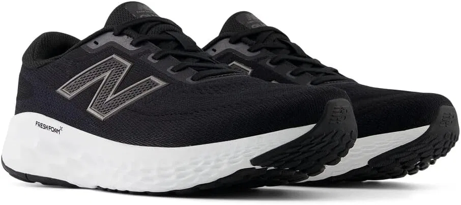 Мужские беговые кроссовки New Balance Fresh Foam X Evoz V4, Black Phantom Black Metallic — фото 4