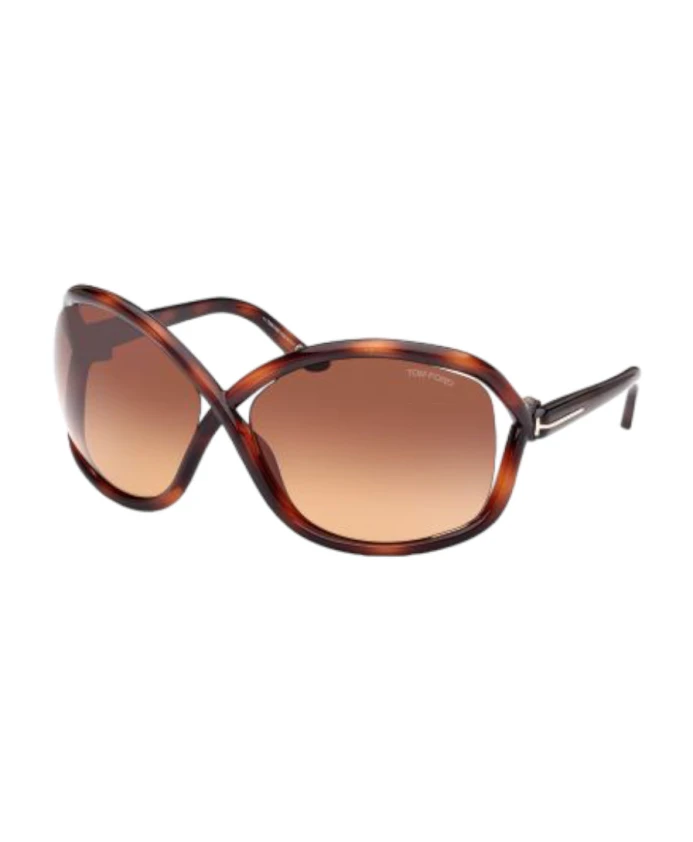 

Солнцезащитные очки Bettina - стильные и функциональные. Tom Ford, коричневый