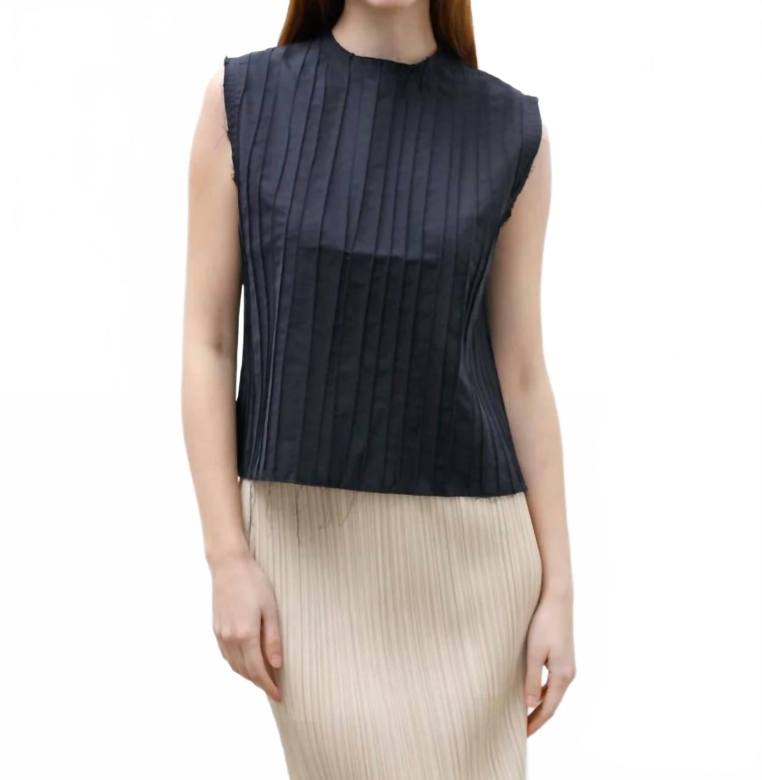 

Коктейльный топ темно-синего цвета Camiel Fortgens, темно-синий