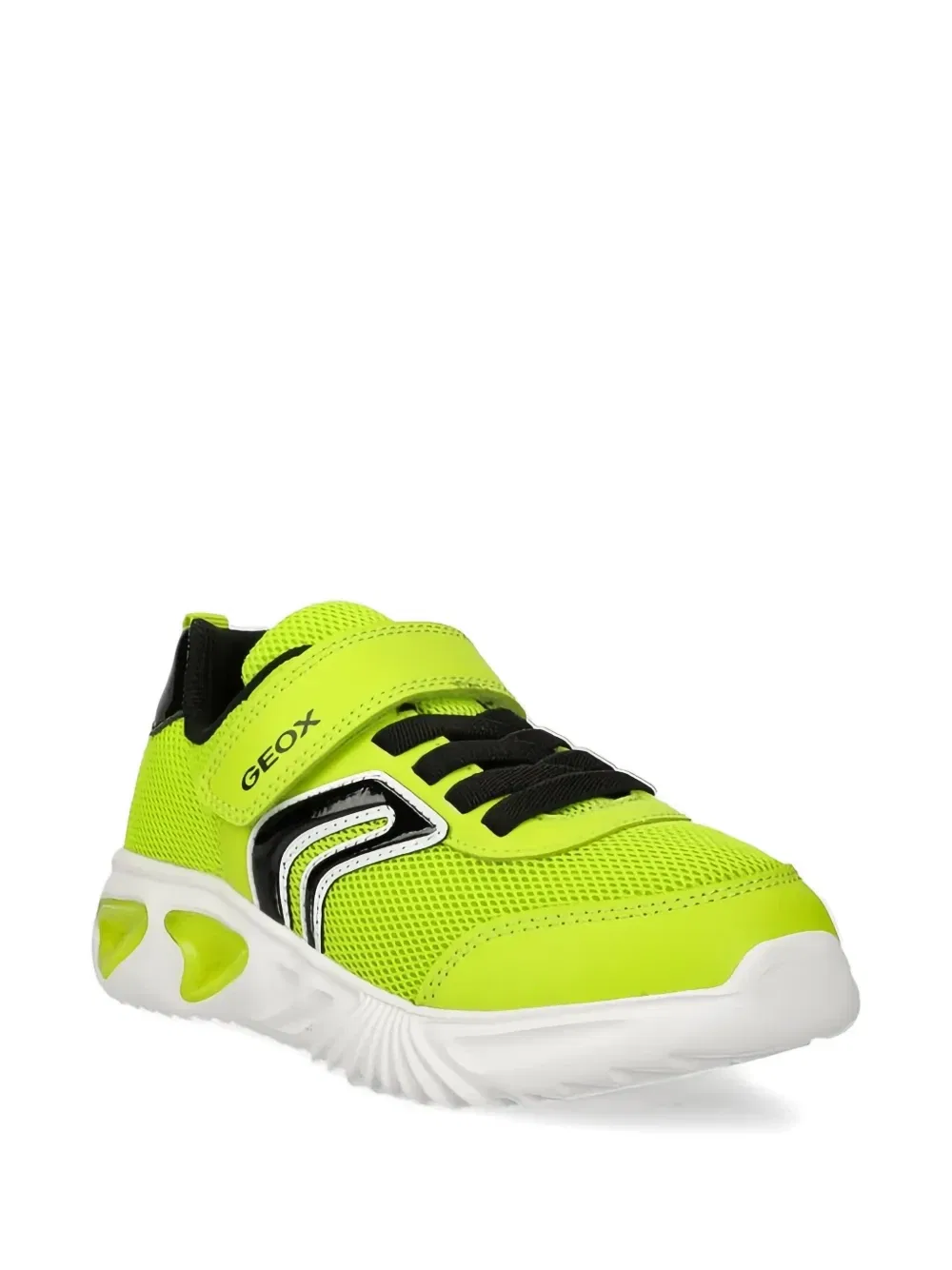 Кроссовки с задней лямкой Geox Kids, зеленый