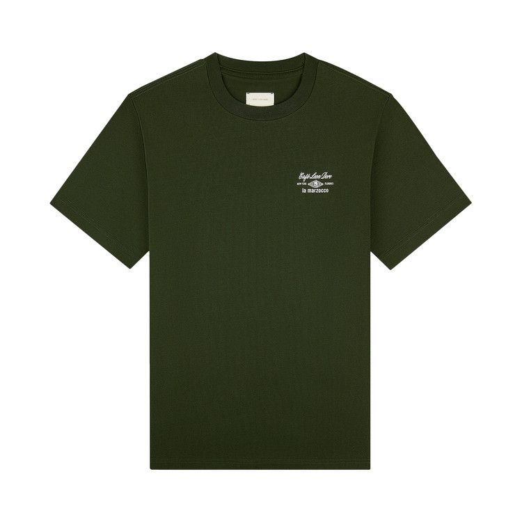 

Футболка Aimé Leon Dore Café Leon Dore La Marzocco Tee, Kombu Green