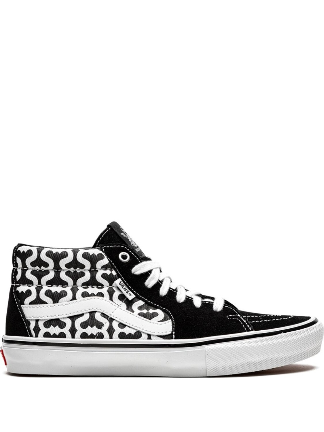 

Vans кеды Grosso Mid из коллаборации с Supreme, черный