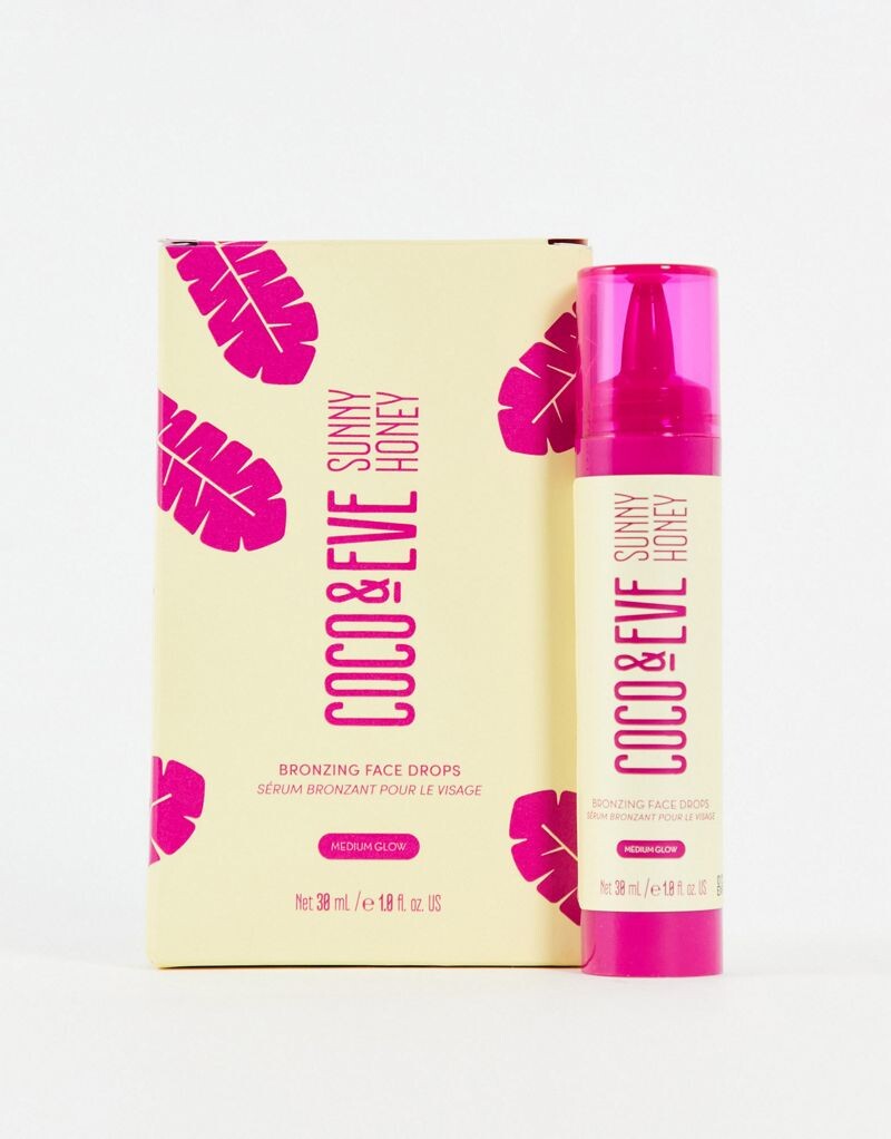 

Бронзирующие капли для лица Coco & Eve Sunny Honey, Medium Glow