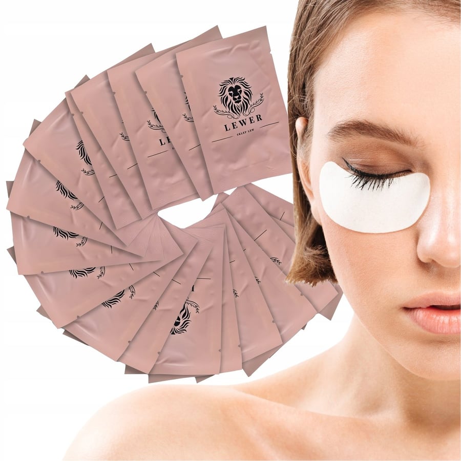

100 шт. патчей для глаз, для наращивания ресниц Blush Lewer