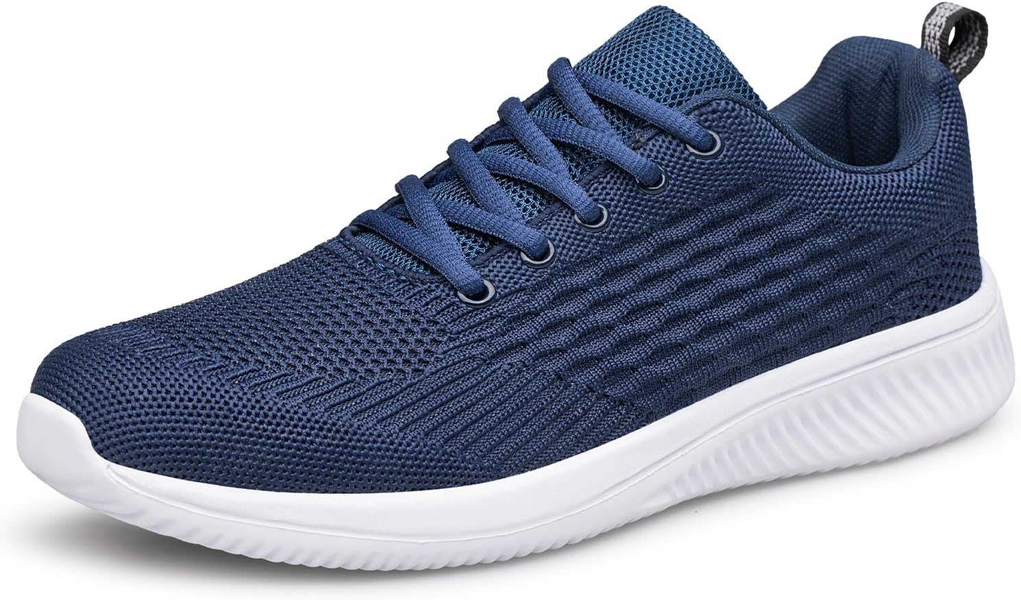 

Мужские прогулочные туфли, противоскользящие кроссовки для бега, легкие дышащие теннисные кроссовки для тренировок и спорта Amansse, темно-синий
