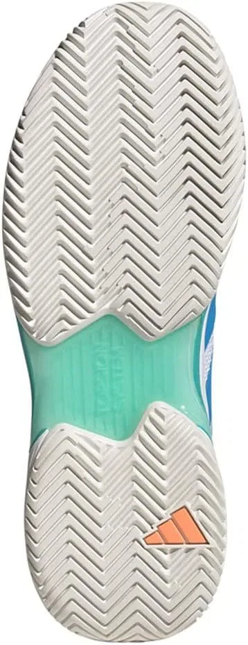 Кроссовки Adidas Unisex Courtjam Control M Low (не для футбола), Mint Tone Pulse Blue Ftwr White — фото 2